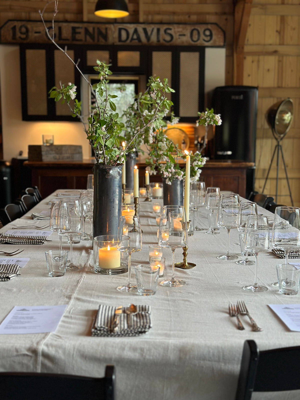 LONG TABLE DINNER SEPTEMBER 26th