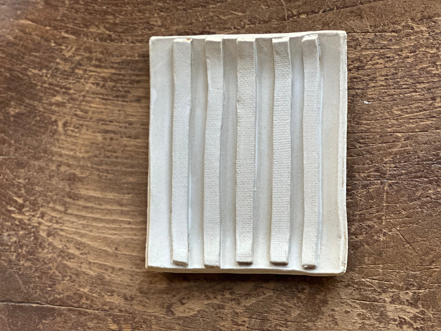 White Soap Dish