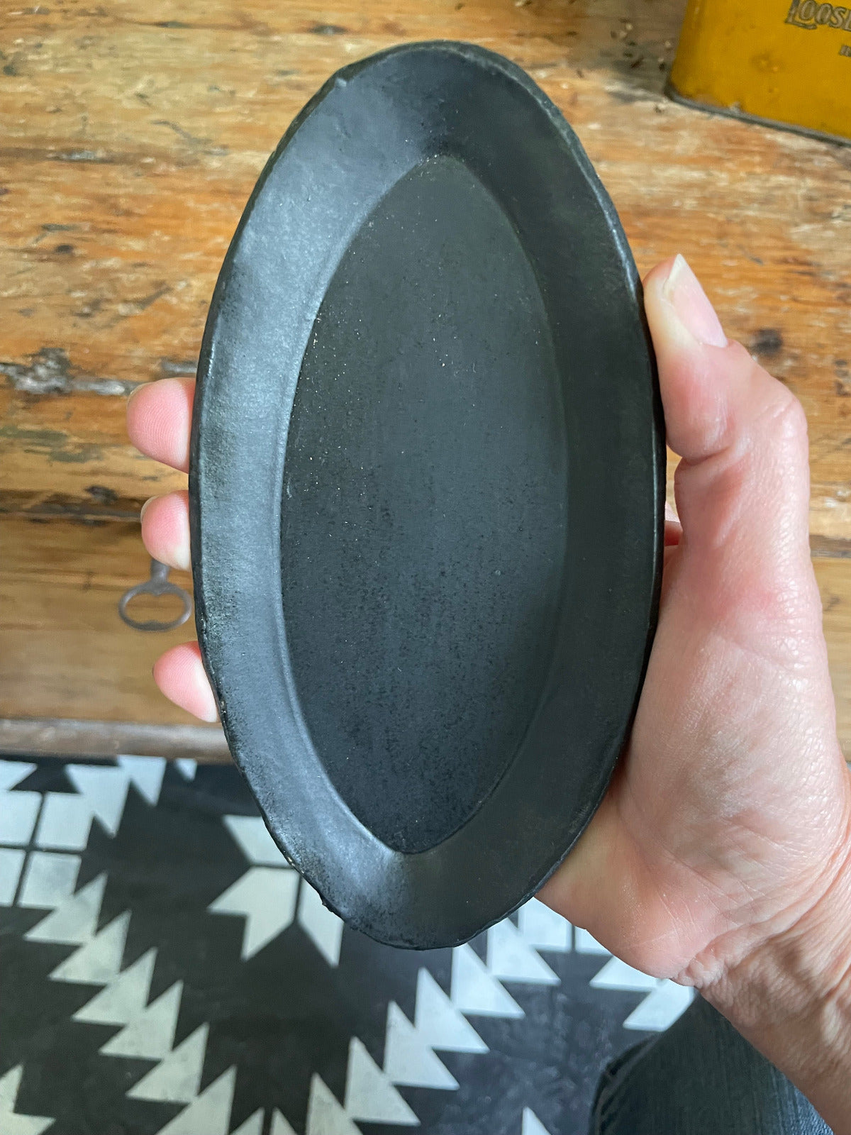 Black Matte Trinket Dish